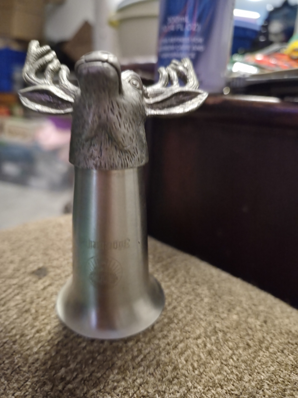 Jägermeister Pewter Stag Head Shot Glass